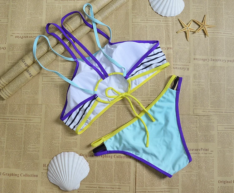 femme bikini 2017 swimwear women swimsuit sexy green bathing suit beach wear biquini brazilian set |