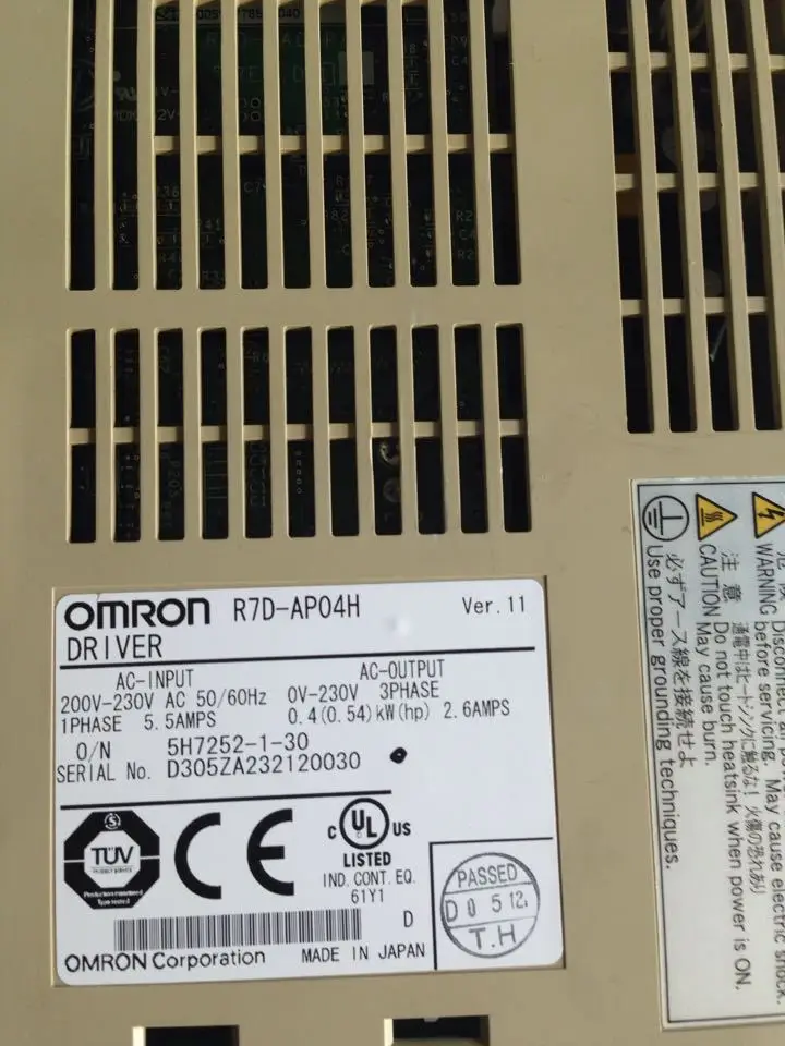Используется 100% протестированный R7D AP04H OMRON Серводвигатель AP04H|drive| |