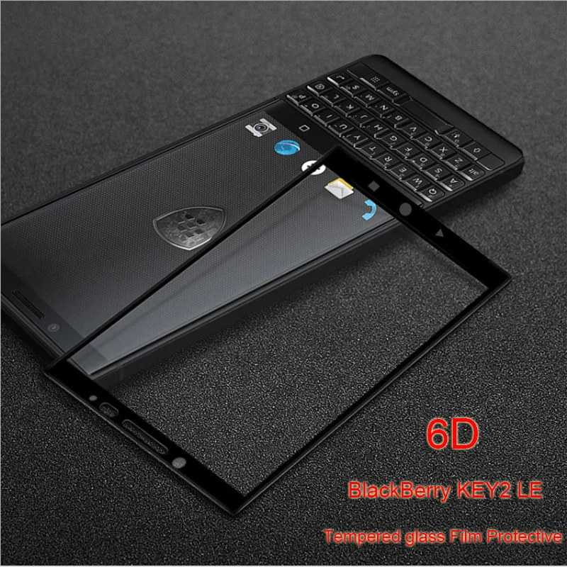 2 шт./лот 6D полный изогнутый для BlackBerry KEY2 LE 9 H экран протектор Закаленное Защитная