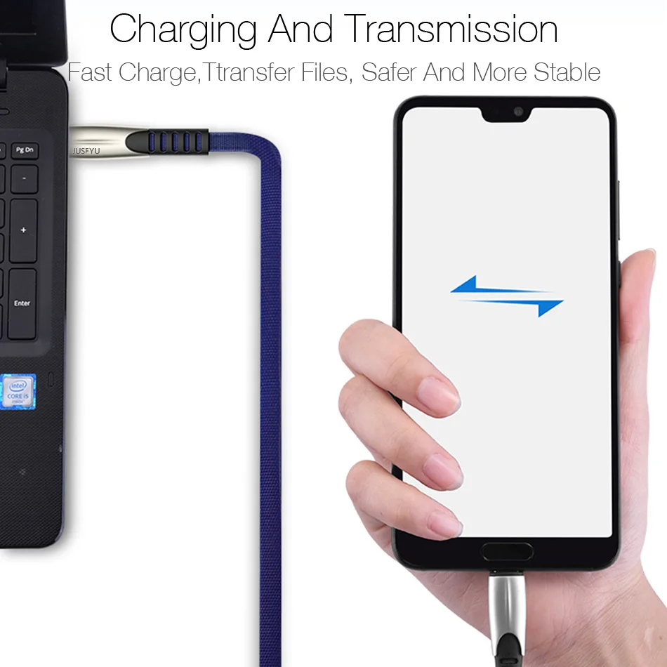 Кабель Usb Type-C 0 5 м 1 2 3 кабель для быстрой зарядки Samsung Galaxy S10 S10e S9 A8 A9 2018 Usbc Usb-C Cabo