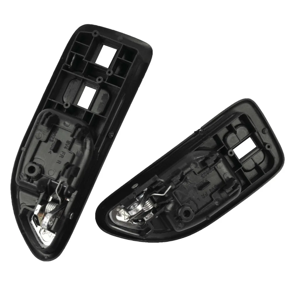 Black Inside Door Handle Fit For 94-97 Honda Accord (Front Pair Left &amp Right) Free Shipping OE#: 72165-SV4-003-J/72125-SV4-003 |