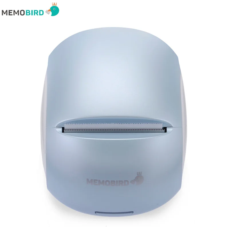 Синий Международное издание MEMOBIRD G2 Портативный термопринтер WiFi 58 мм карман для телефона Беспроводной соединения принтеры - Цвет: Синий