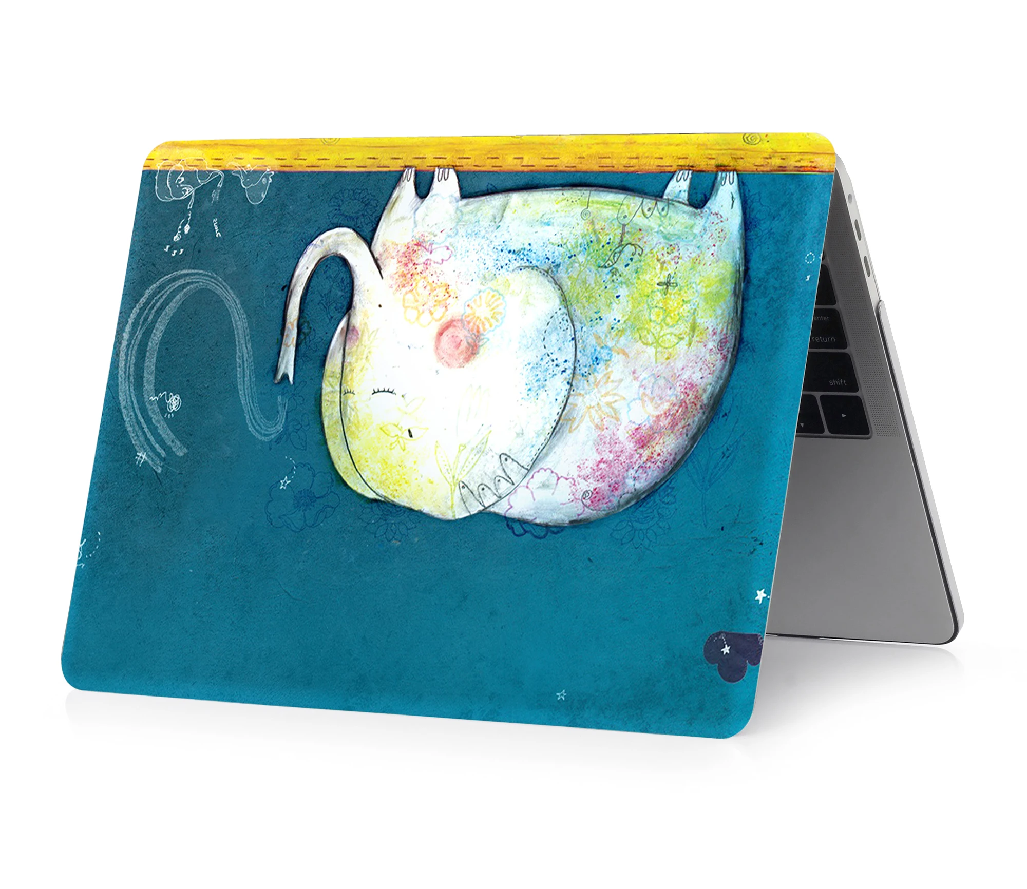 Новинка ZAIWJ сумка для ноутбука чехол для MacBook Air Pro retina 11 12 13 15 для Mac Pro 13,3 15,4 дюймов с сенсорной панелью+ крышка клавиатуры