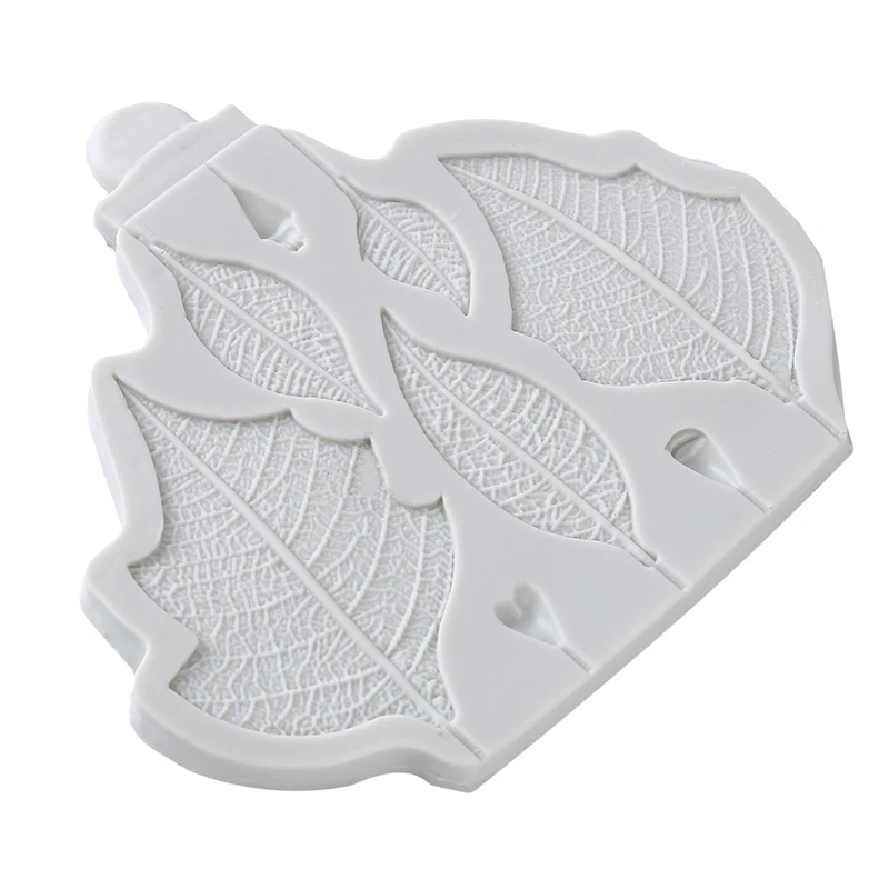 Силиконовая форма в форме дубовых листьев для помадки шоколада выпечки новые
