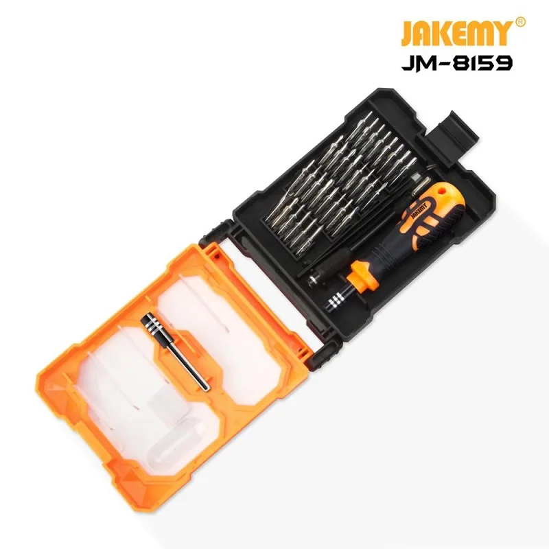 AKEMY JM-8160 33 в 1 JM-8159 34 в 1 многофункциональный инструмент для ремонта DIY Прецизионная отвертка Набор торцевых головок для ремонта электроники