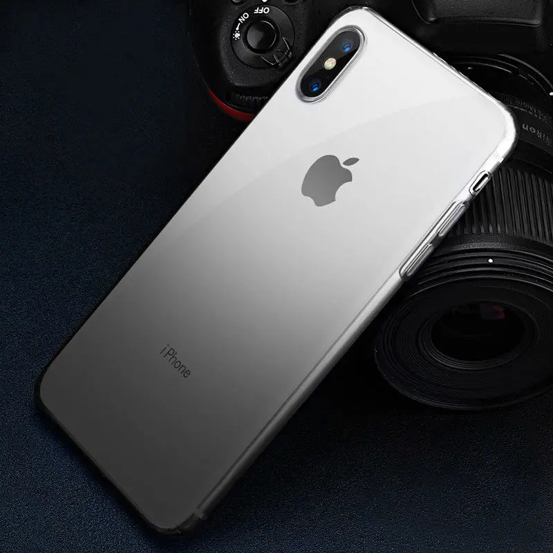 Градиент цвета прозрачный чехол для телефона для iPhone X XR XS Max 6 S 6 S 7 8 Plus 7Plus Прозрачный мягкий силиконовый разноцветный чехол