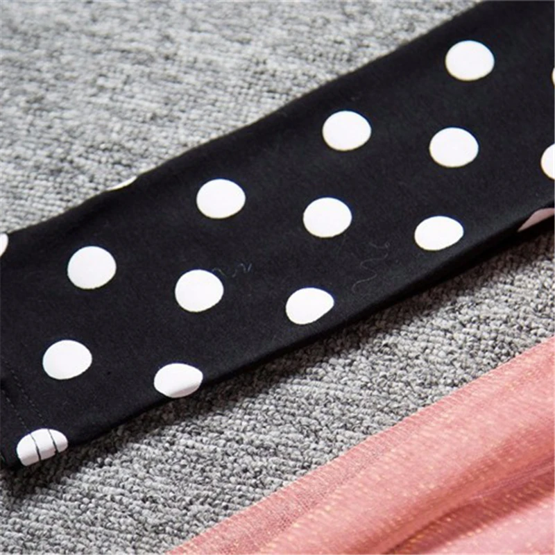 Новинка 2018 Детские платья для девочек дизайнерская марлевая одежда в горошек