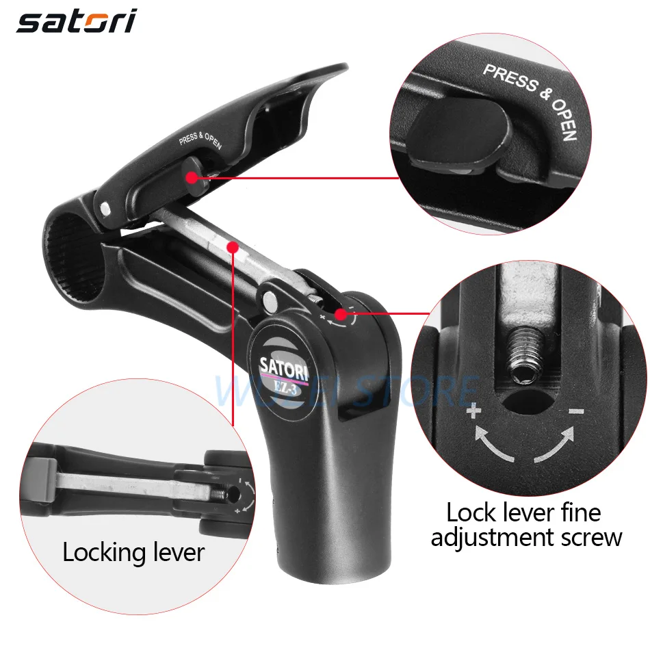 SATORI EZ3 Riser Mountain руль кованый шток 31 8 мм с регулировкой по высоте riser преднастройки