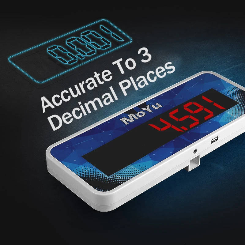 Новый MoYu большой дисплей конкурс таймер прямоугольный с подставкой Professional