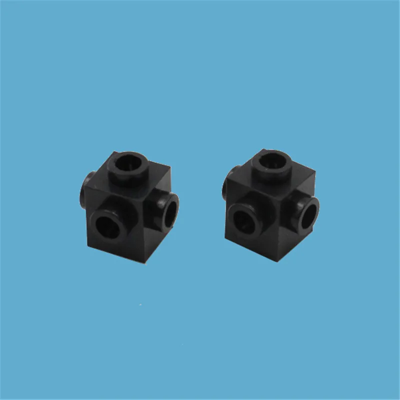 20 шт./лот специальные блоки 1x1 с 4 сторонними шипами детали MOC для кирпича