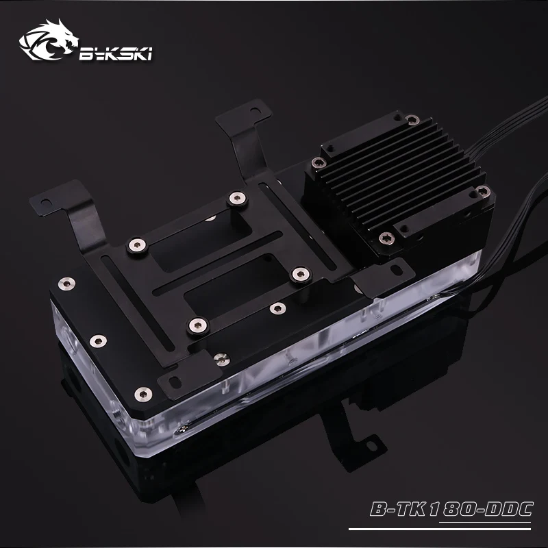 Bykski B-TK180-DDC акриловые водяного охлаждения прямоугольная Емкость 5v RGB