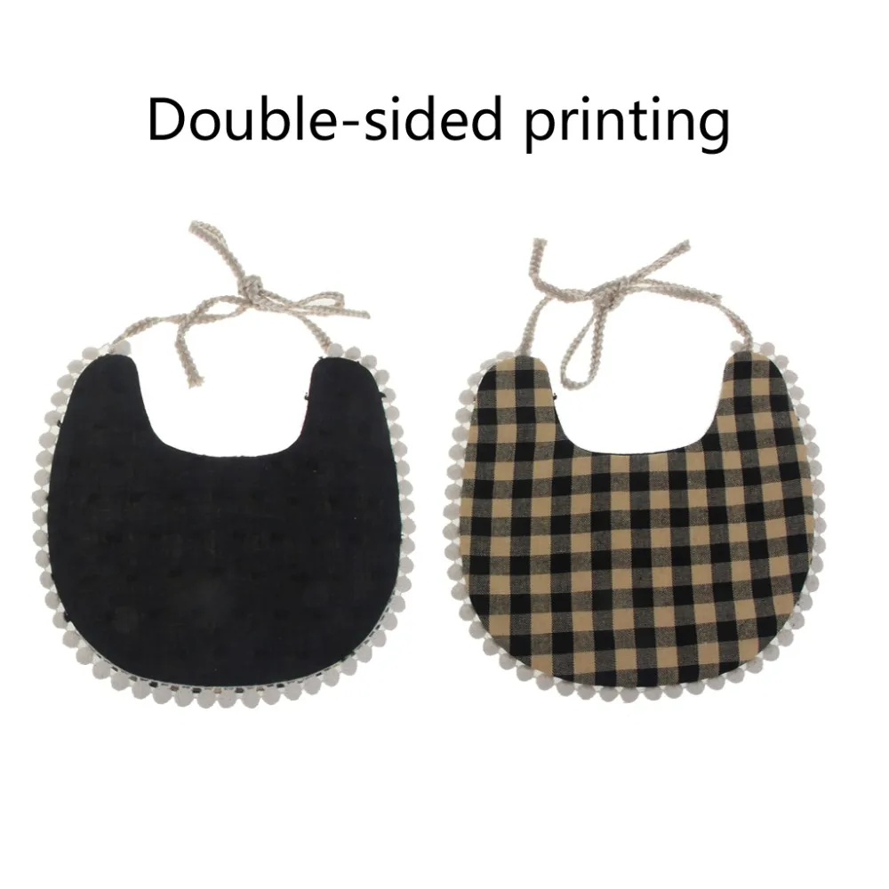 

Baby Boy Girl Newborn Bibs Waterproof Tassel Saliva Towel Burp Cloth Floral Double-Sided Print Feeding Boys Girls Bandana