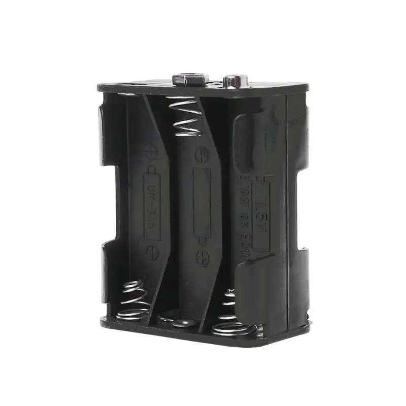 1 шт. новый держатель батареи с двойной стороной 6x1 5 V AA Пряжка коробка чехол для
