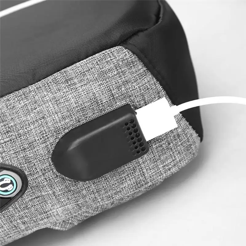 Новое поступление, мужские сумки через плечо, usb зарядка, противоугонная нагрудная сумка, Летняя короткая походная Сумка-мессенджеры, водоотталкивающая сумка на плечо