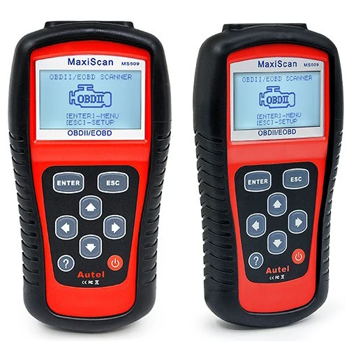 Автомобильный считыватель кода autel MS509 OBDII Авто OBD2 сканер Maxiscan MS509 автомобильный диагностический инструмент на нескольких языках