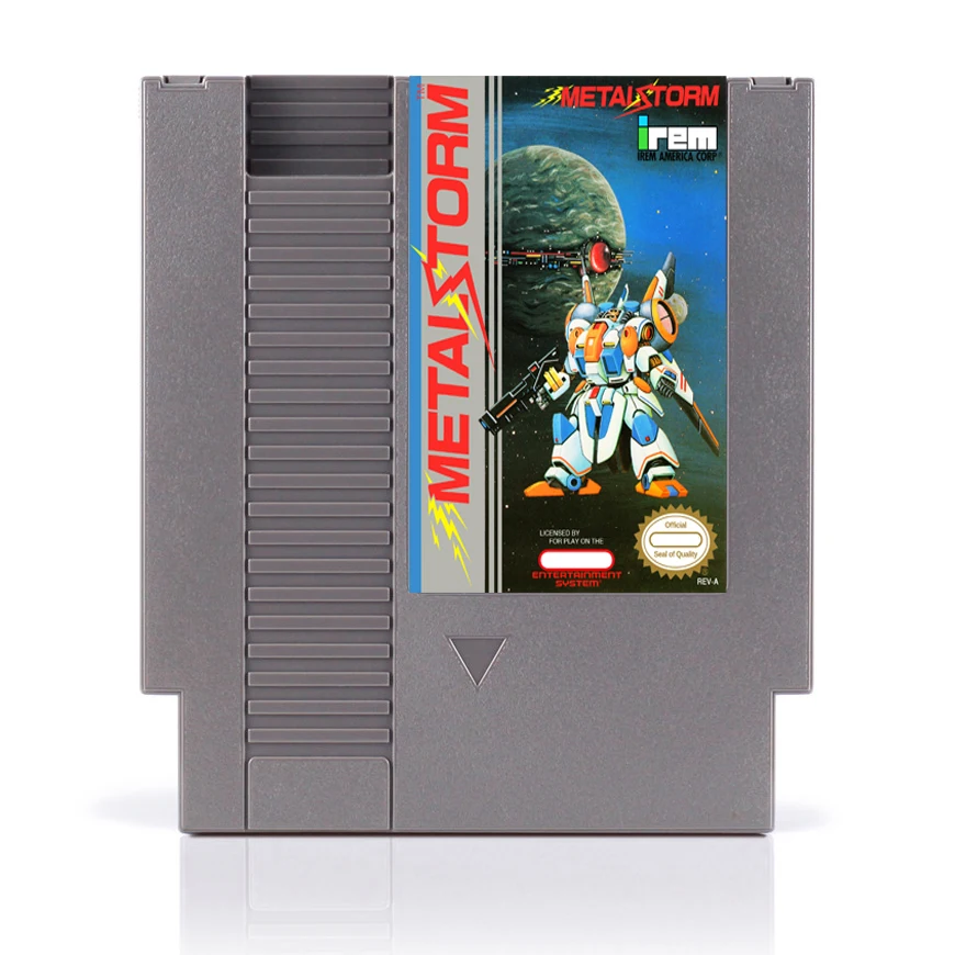Лидер продаж картридж для игровой карты 72 контакта 8 бит металлический шторм |