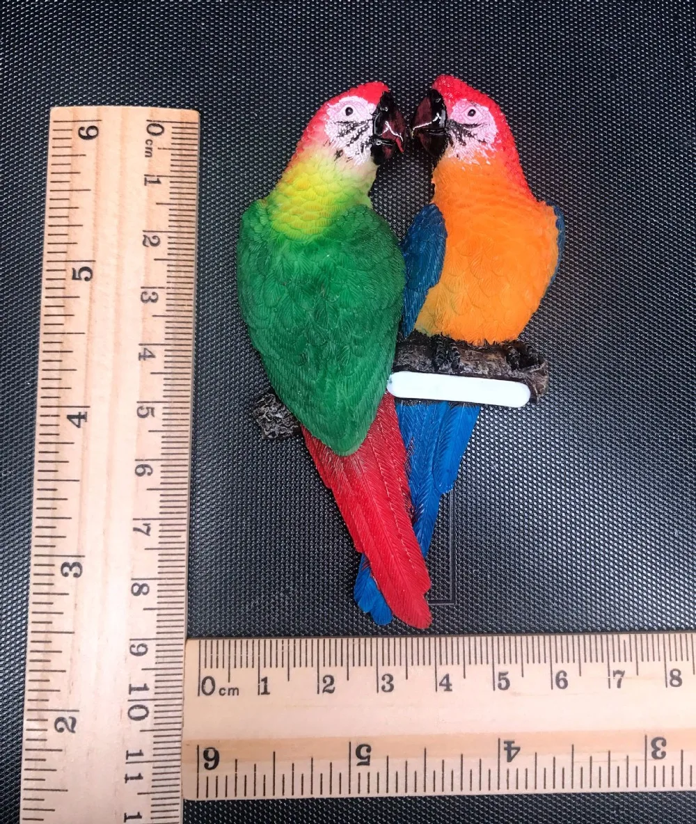 Дорожный холодильник с имитацией мексиканского попугая Канкун|simulation parrot|simulation