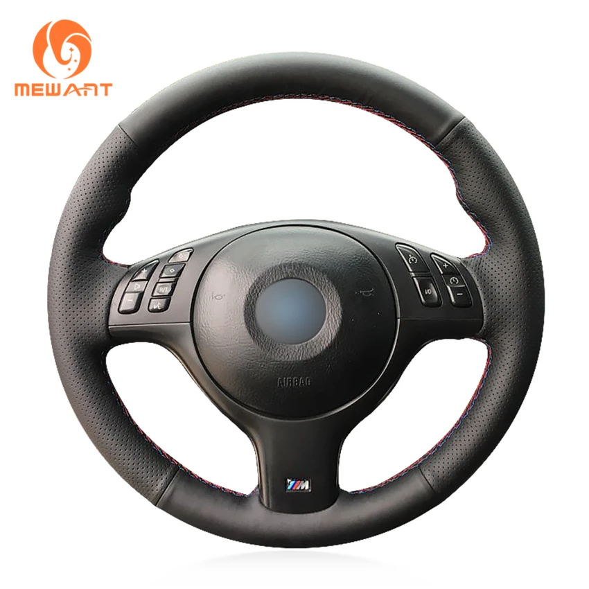 Чехол MEWANT для руля BMW M Sport E46 330i 330Ci E39 540i 525i 530i M3 M5 E39|car steering wheel cover|steering coverwheel cover |