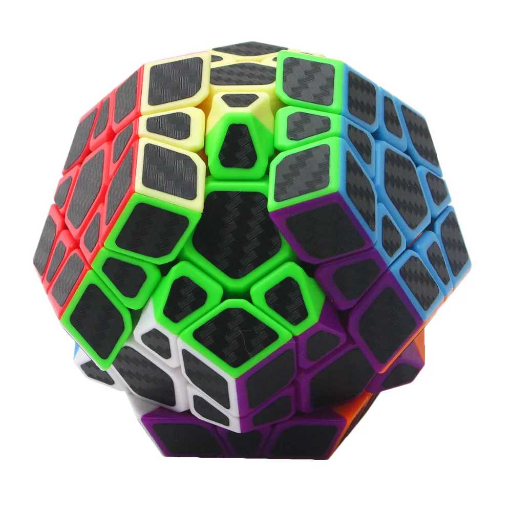 Zcube 5 шт./кор. магический куб из углеродного волокна & Dodecahedron Axis Cube 2x2x2 3x3x3 слоя