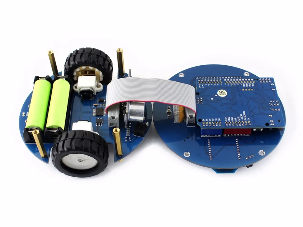 

AlphaBot2 robot building kit +Ultrasonic sensor+IR remote controller