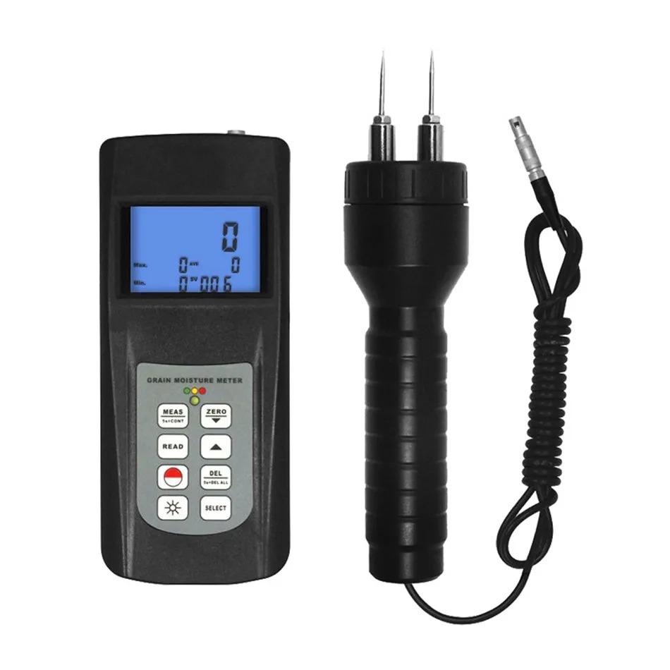 

Multi-functional Paper Moisture Meter Analyzer for wood fiber materials Tester tobacco Detector