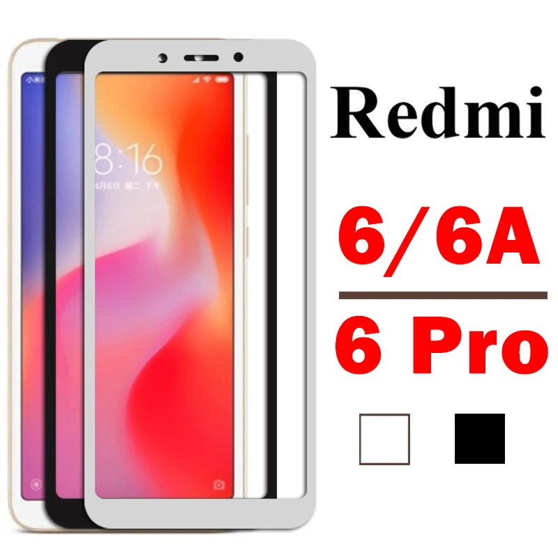 Защитное стекло для xiaomi redmi 6 a 6a pro защитное xiaomei xaomi red mi a6 6pro официальный redmi6 remi mi6a
