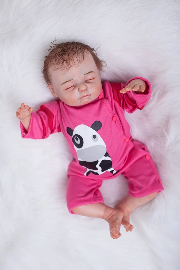 100% нетоксичный бутик 51 см кукла Bebe Кукла Reborn Мягкий Силиконовый мальчик девочка