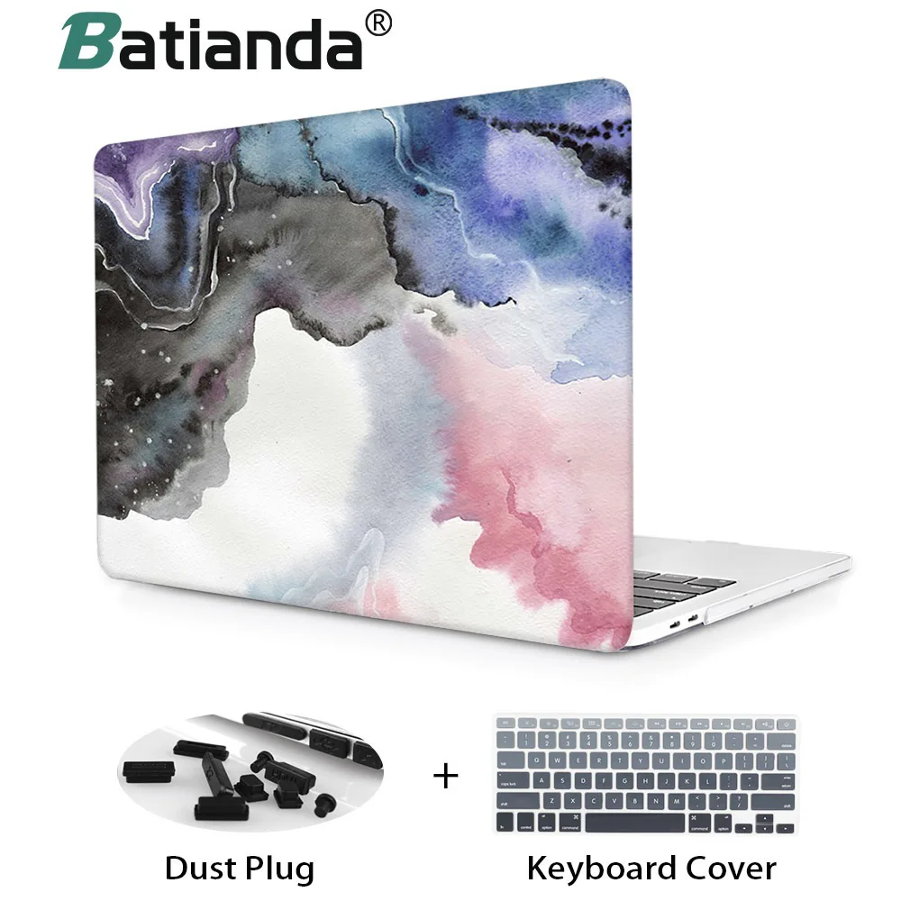 Премиум чехол с масляной печатью для Macbook Air 11 a1465 air 13 2018 A1932 Жесткий Чехол Новый Pro