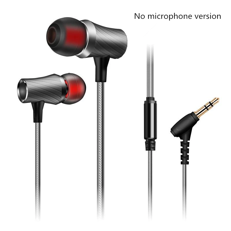 2017 3.5 мм Проводная гарнитура Управление Музыка Наушники внутриканальные