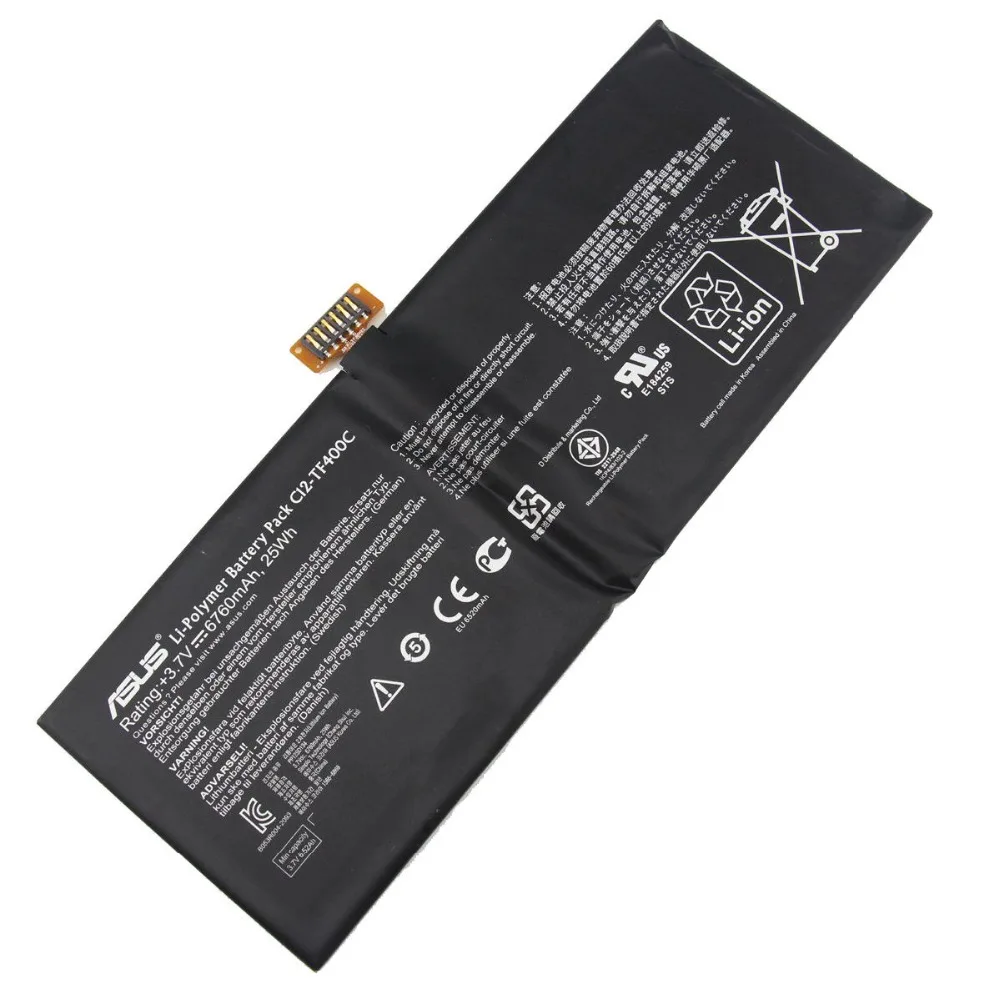 Новые оригинальные Батарея для ASUS TF303CL TF502T Transformer Pad TF600TL TF600TG TF600T TF600 VivoTab RT C12 TF400C 3 7