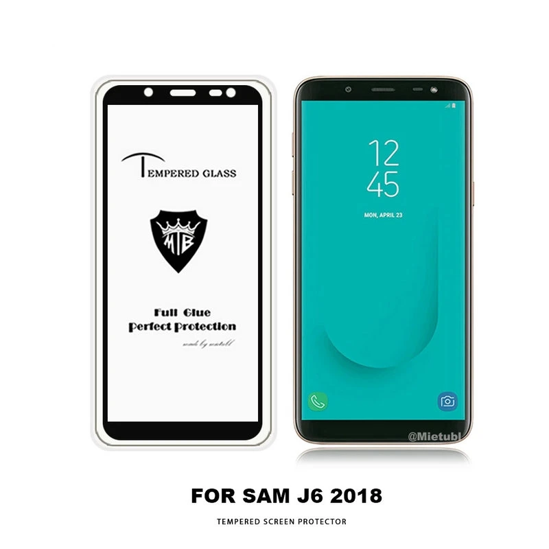 Защитное стекло закаленное для Samsung Galaxy J6 2018 J600 SM J600F J600G 5 6 дюйма|Защитные стёкла и