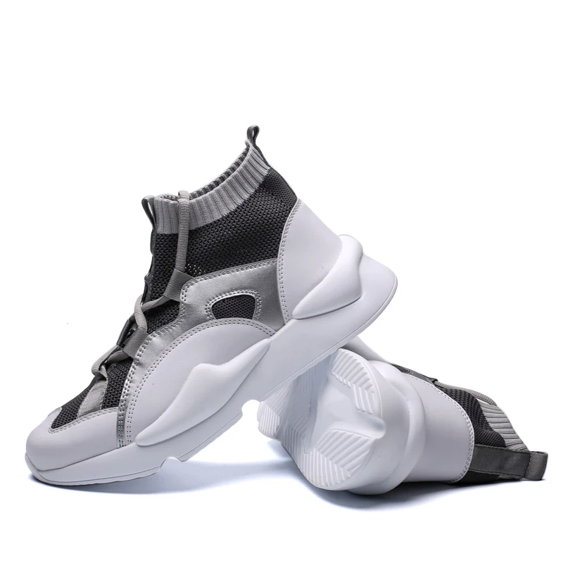 Для мужчин Стильный личности повседневные дышащие кроссовки увеличить