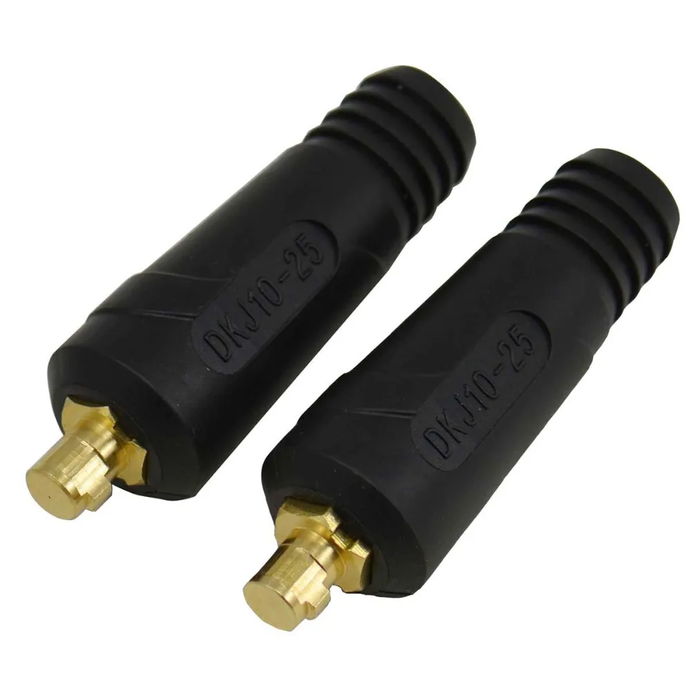 2Pcs Quick Fitting Cable Connector-Plug 200Amp DKJ10-25 Welding Machine | Инструменты