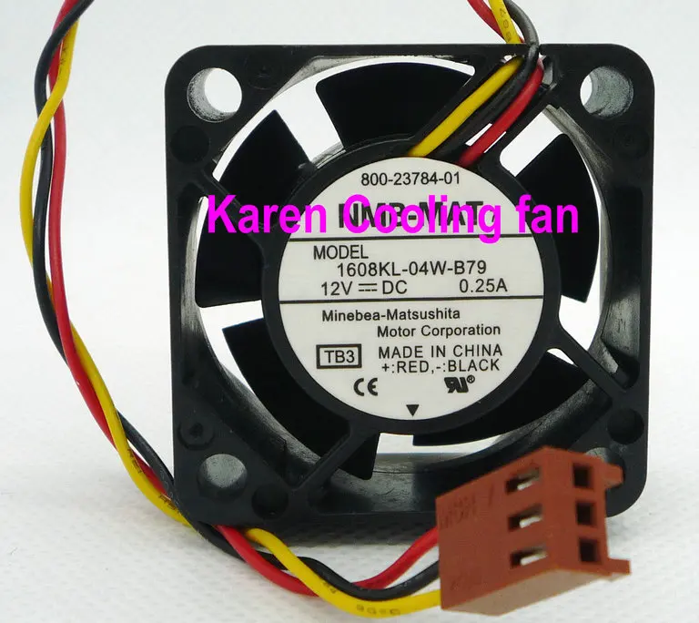 

4CM 1608KL-04W-B79 4020 12V 0.25A 2811 router cooling fan