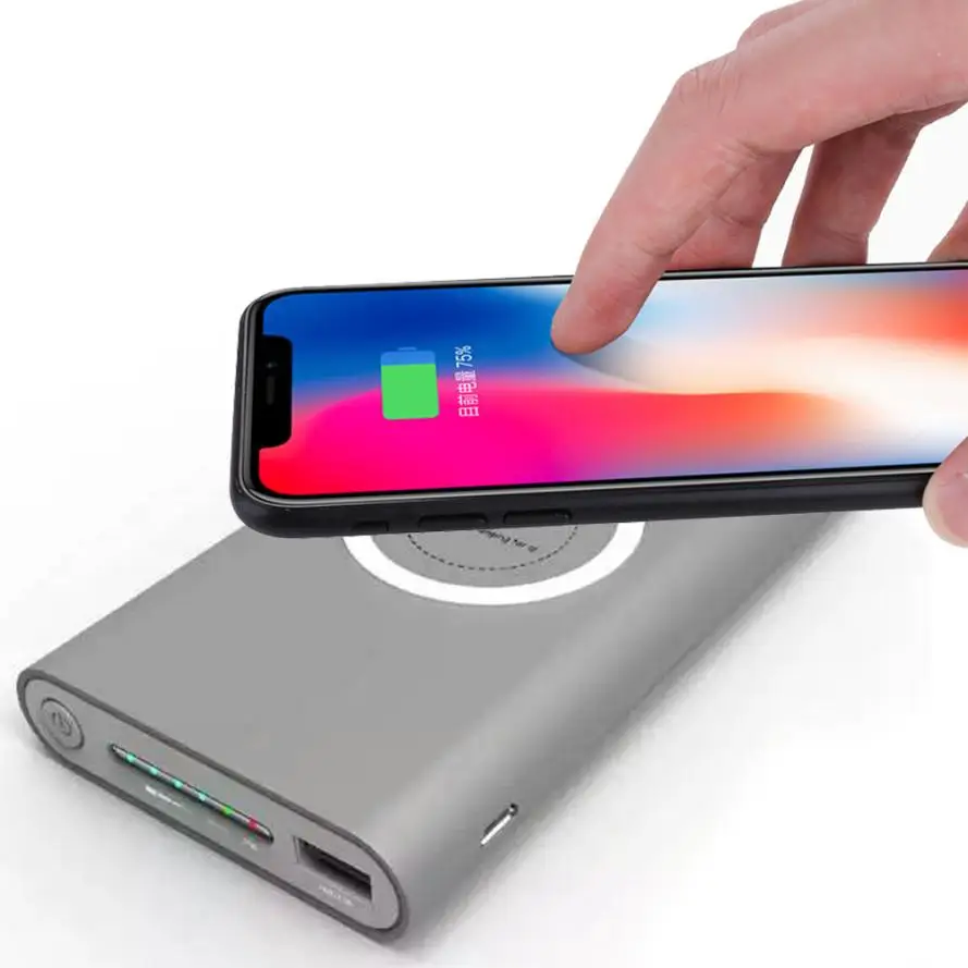 Зарядное устройство HIPERDEAL для Samsung QI беспроводное зарядное внешний аккумулятор