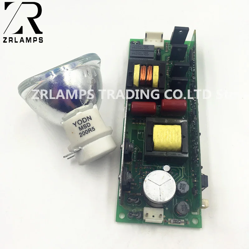 ZRLAMPS 5R 200 Вт лампа MSD 5R YODN Platinum Sharpy 5R сценический свет/сценическая лампа для 200 Вт Луч движущаяся голова свет с балластом