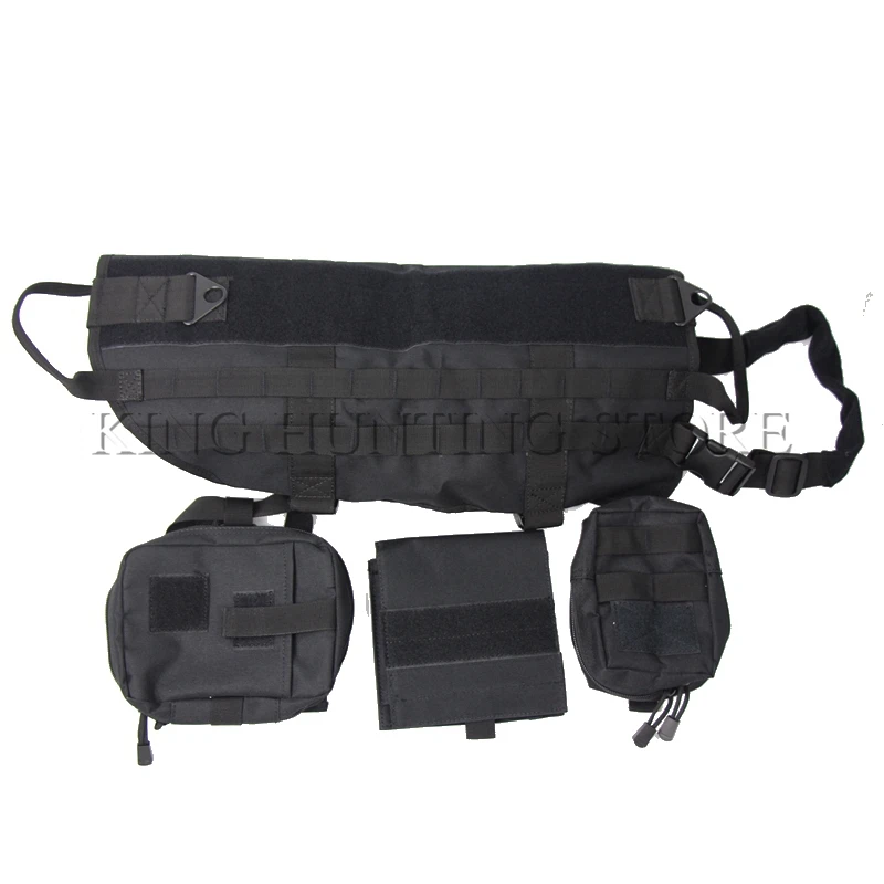 Тактический тренировочный жилет для собак Molle многофункциональная Военная