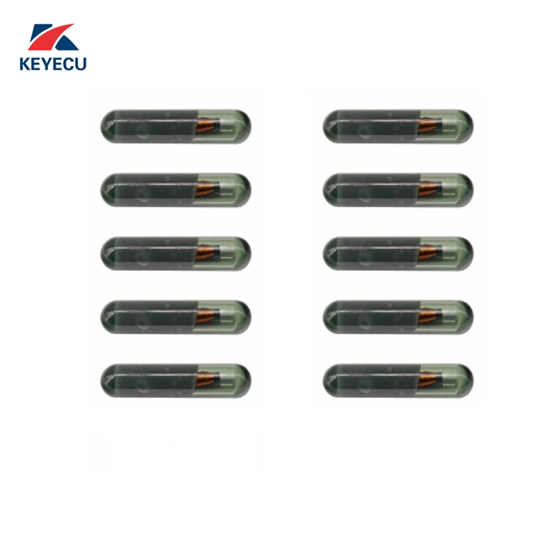 

KEYECU Pack of 10 , 8E Transponder Chip Glass for Honda and Audi A6L (TP32)