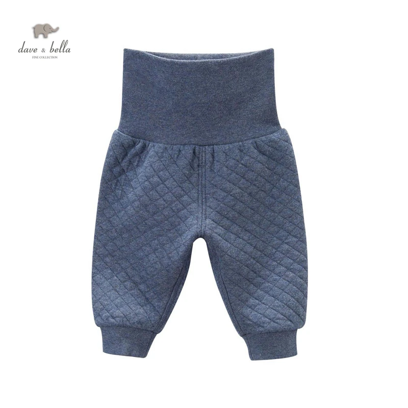 DB4222 davebella осенний штанишки для малышей основные брюки|pants trousers|pants under cycling shortspant
