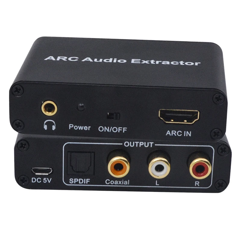 HDMI ARC адаптер аудио экстрактор с цифровым коаксиальным 3 5 мм стерео конвертер