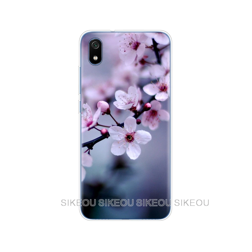 Силиконовый чехол для xiaomi redmi 7a, чехол s, полная защита, мягкая задняя крышка из ТПУ для redmi 7 a, бампер hongmi 7a, чехол для телефона - Color: 34630