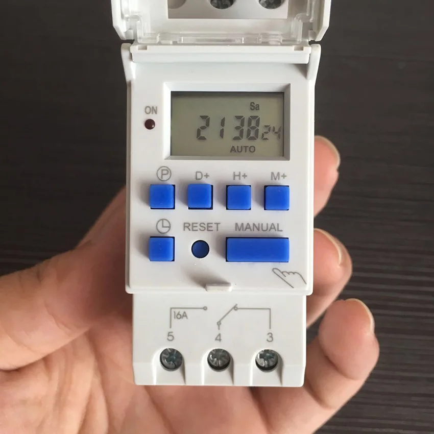 Высококачественный программируемый на неделю цифровой электронный таймер DHC15