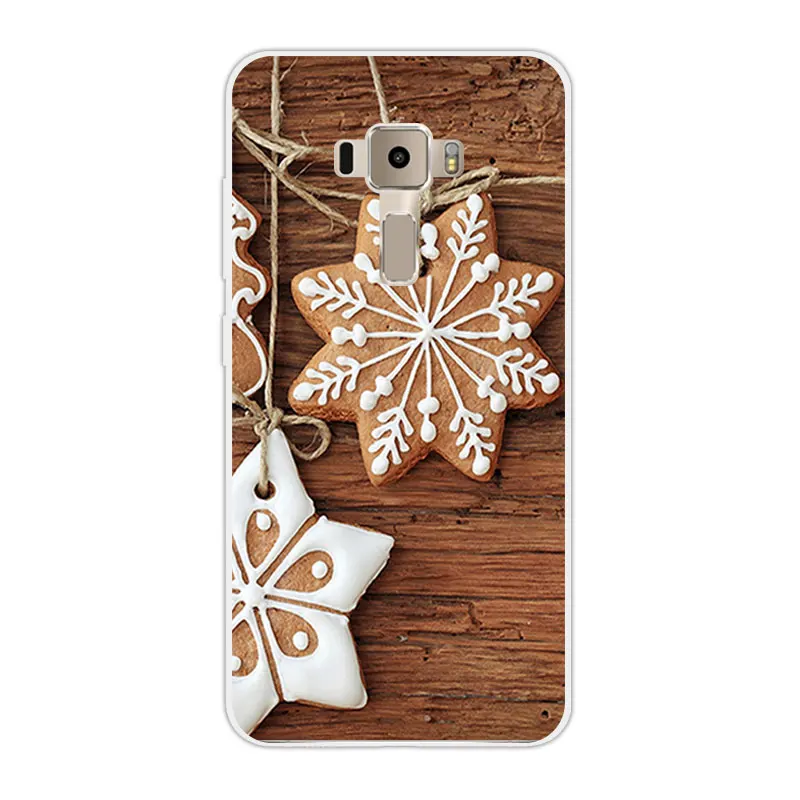 Case for Asus Zenfone 3 ZE520KL 5.2 inch Phone Merry Christmas Back Cover Silicone Capa Funda |