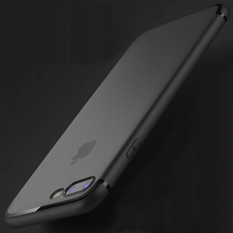 Матовый Мягкий силиконовый чехол Kafan для iPhone 7 8 plus чехлы 6s Plus 5 дюймов яркие цвета
