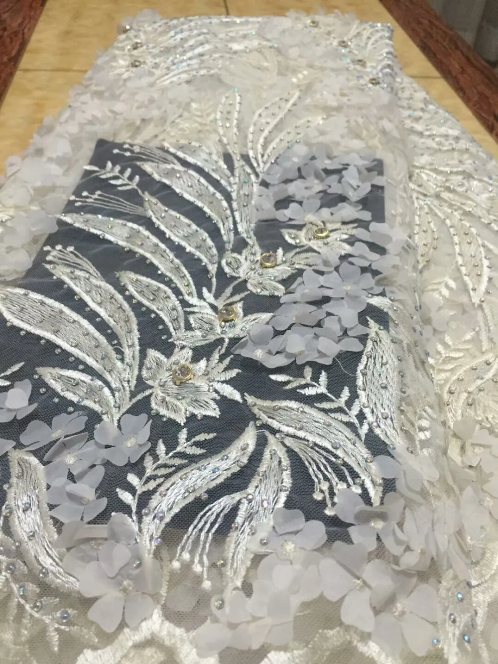 Роскошное Свадебное платье из ткани с вышивкой в африканском стиле 5 цветов