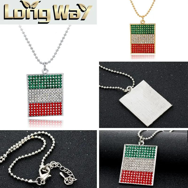 Ожерелье из цинкового сплава с квадратным родиевым покрытием 150873106|zinc alloy|necklace necklacenickle free necklace |