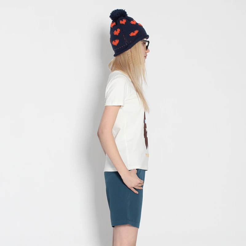 Летние новые женские футболки топы с коротким рукавом оригинальный дизайн белая