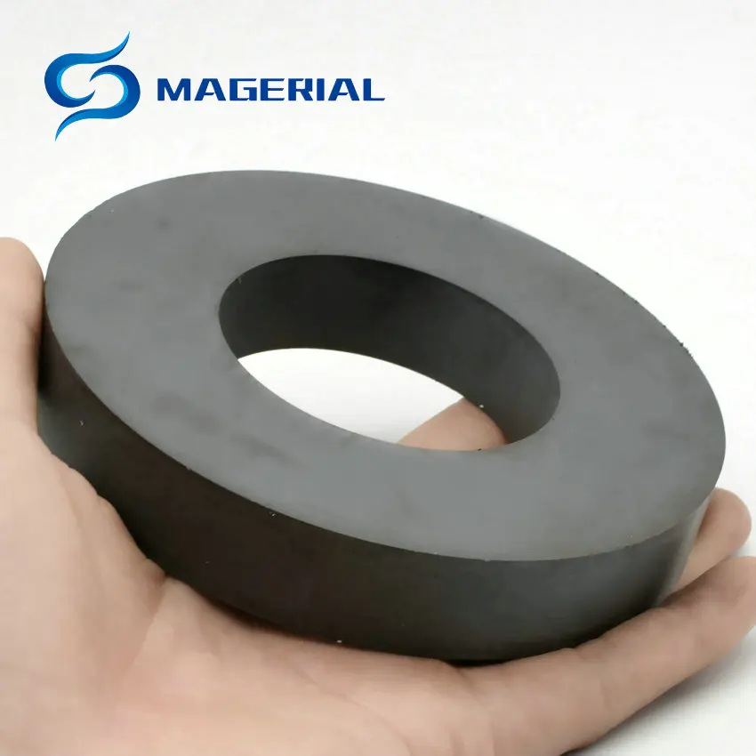 Ферритовый магнит кольцо OD 100x60x10 /15/20 мм 4 &quotбольшие керамические магниты C8 для DIY