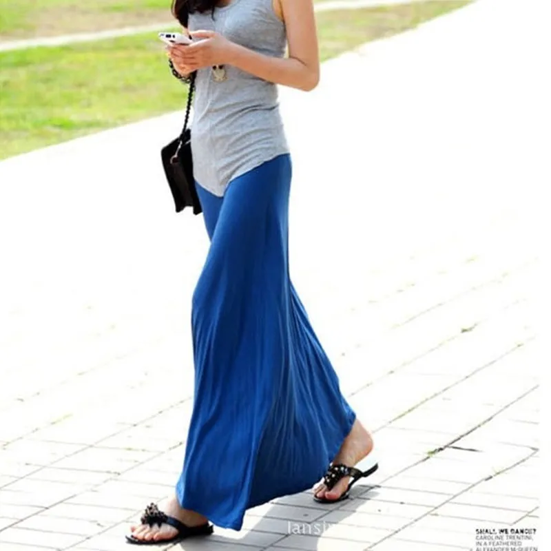 

Wide leg Pants Women Summer Modal Pants Women Lounge Sleep Bottoms Loose Casual Wide leg Trousers