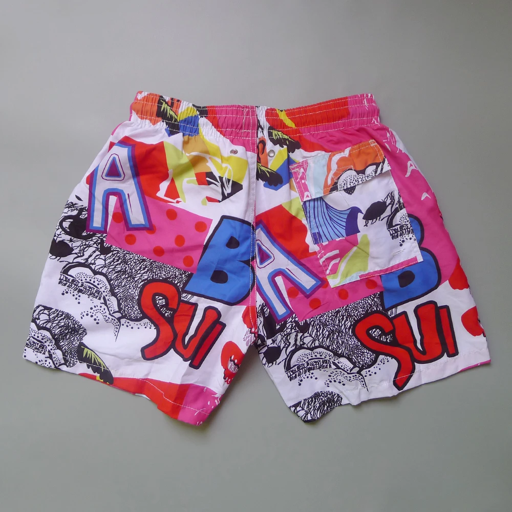 Упаковка PP! Брендовые быстросохнущие летние мужские пляжные шорты с принтом s для